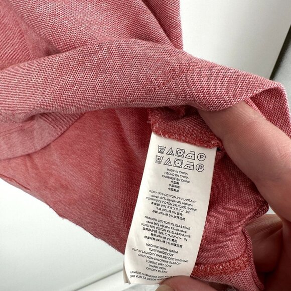 Michael Kors Shirt Men's Size L Polo‎ Red Short Sleeve - Picture 6 of 6